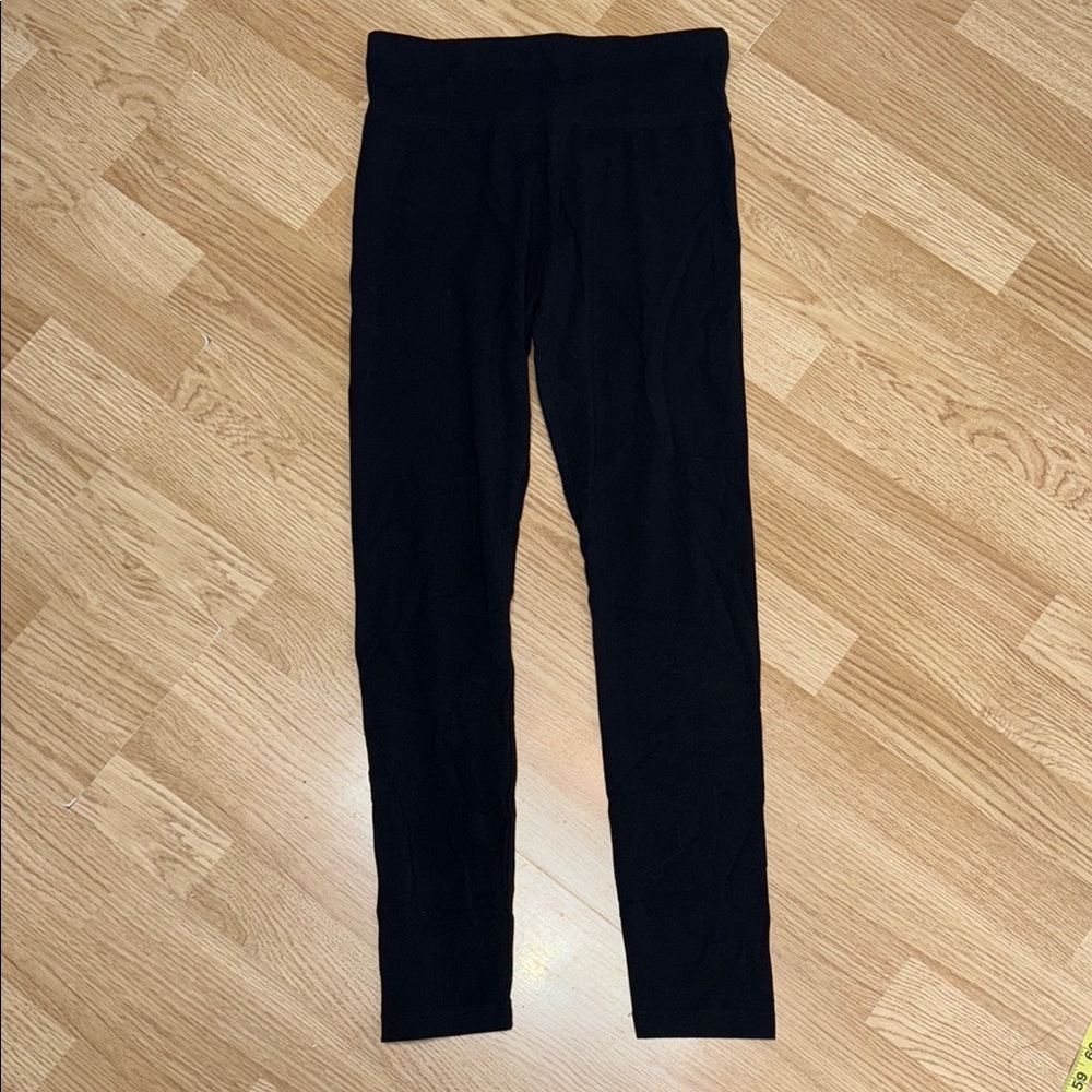 Justice Black High Waist Leggings. Stretch Comfy Casual Athleisure